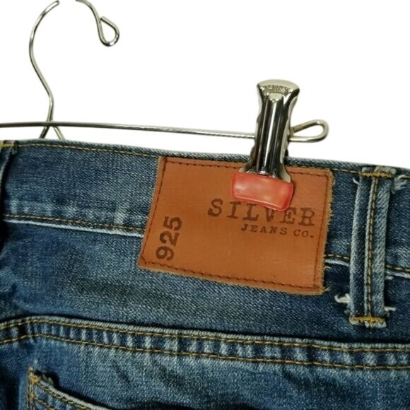 Silver Jeans Co. 925 Bootcut Jeans Mens 32x32 Medium Wash Denim Pants Button Fly - Picture 5 of 12